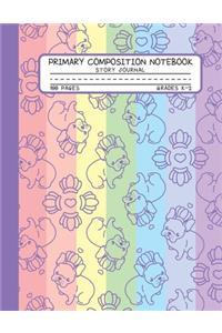 Primary Composition Notebook Story Journal