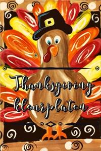Thanksgiving kleurplaten