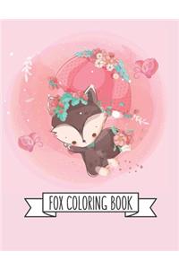 Fox Coloring Book