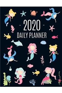 Mermaid Daily Planner 2020