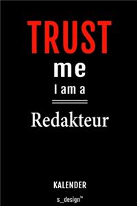 Kalender für Redakteure / Redakteur / Redakteurin