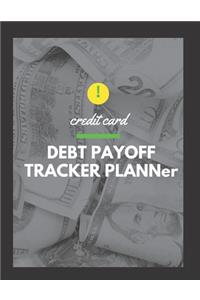 Credit Card Debt Payoff Tracker Planner