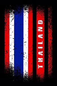 Thailand Flaggen Notizbuch