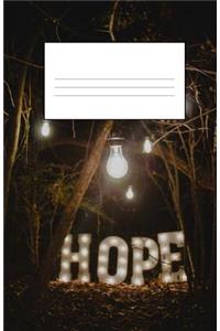 Hope Dot Grid Book - Fill With Hope