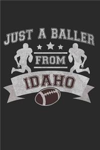 Just a Baller from Idaho Football Player Journal