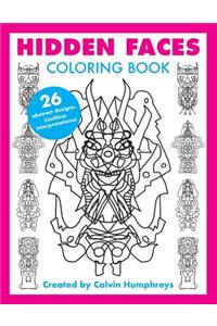 Hidden Faces Coloring Book