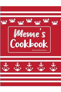 Meme's Cookbook Nautical Red Edition
