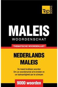 Thematische woordenschat Nederlands-Maleis - 9000 woorden