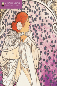Alphonse Mucha - Mini Wall calendar 2020 (Art Calendar)