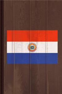Paraguay Flag Journal Notebook