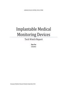 Implantable Medical Monitoring Devices