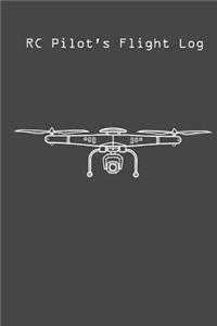 Rc Pilot's Flight Log - Grey