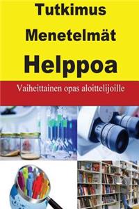 Tutkimus Menetelmät Helppoa