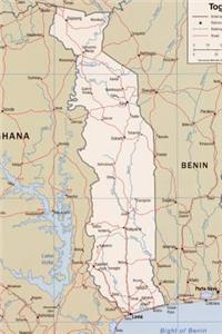 A Map of Togo in Africa Journal