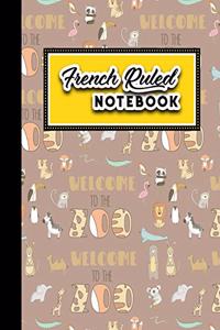 French Ruled Notebook