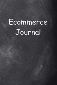 Ecommerce Journal Chalkboard Design