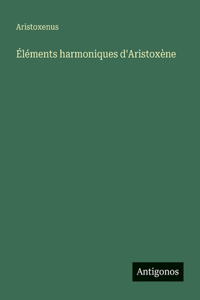 Éléments harmoniques d'Aristoxène