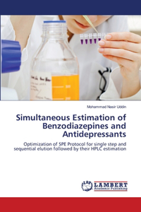 Simultaneous Estimation of Benzodiazepines and Antidepressants