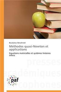 Méthodes Quasi-Newton Et Applications