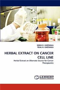 Herbal Extract on Cancer Cell Line