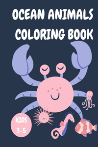 Ocean Animals Coloring Book