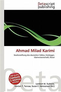 Ahmad Milad Karimi
