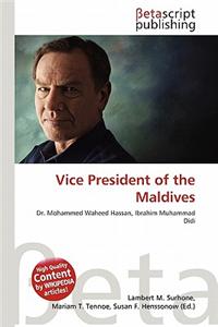 Vice President of the Maldives