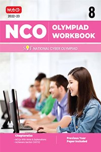 National Cyber Olympiad (NCO) Work Book for Class 8 - Quick Recap, MCQs, Previous Years Solved Paper and Achievers Section - NCO Olympiad Books For 2022-2023 Exam