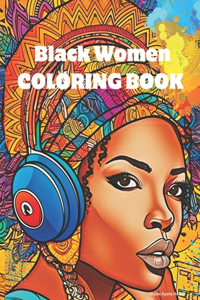 Black Women Coloring Book