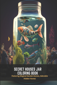 Secret Houses Jar Coloring Book