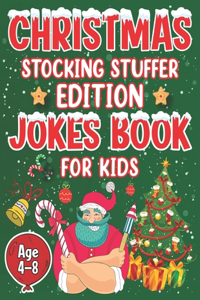 Christmas Jokes Book For kids Stocking Stuffer Edition