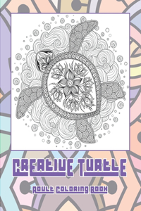 Creative Turtle - Adult Coloring Book