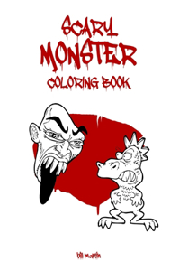 Scary Monster coloring book