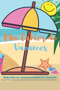 Mon Cahier de vacances