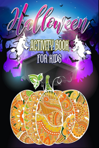 Halloween Activity Book for Kids