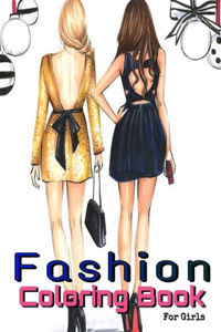 Fashion Coloring Book For Girls