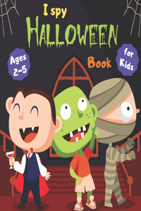 I Spy Halloween Book for Kids Ages 2-5
