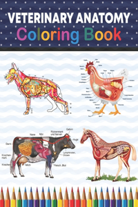 Veterinary Anatomy Coloring Book