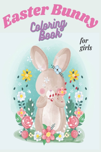 Easter Bunny Coloring Book For Girls