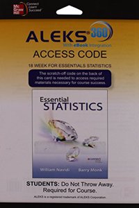 Aleks 360 Access Card (18 Weeks) for Essential Statistics