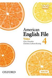 American English File Level 4: DVD