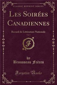 Les Soirées Canadiennes, Vol. 5