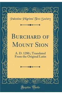 Burchard of Mount Sion