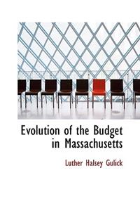 Evolution of the Budget in Massachusetts