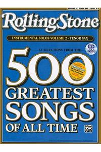 Selections from Rolling Stone Magazine's 500 Greatest Songs of All Time (Instrumental Solos), Vol 2