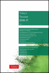 Tolley's Taxwise I 2016-17