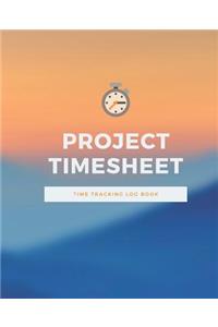 Project Timesheet Time Tracking Log