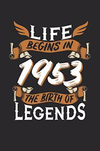 Life Begins in 1953 the Birth of Legends