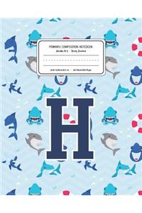 Primary Composition Notebook Grades K-2 Story Journal H