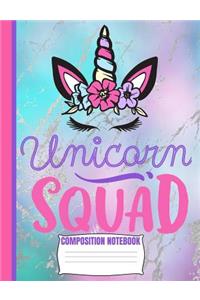 UNICORN SQUAD Composition Notebook